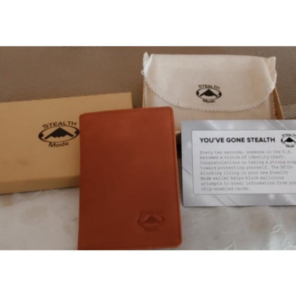 Men's Slim Front Pocket Wallet - RFID Blocking, Thin Minimalist Bifold Design